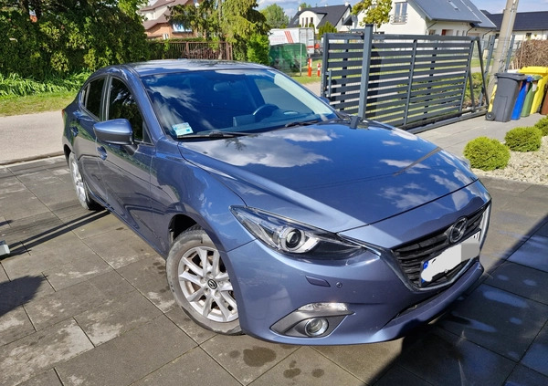 Mazda 3 cena 42500 przebieg: 198000, rok produkcji 2015 z Pabianice małe 46